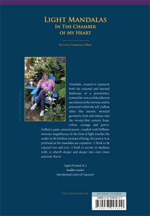 Light Mandalas Back Cover